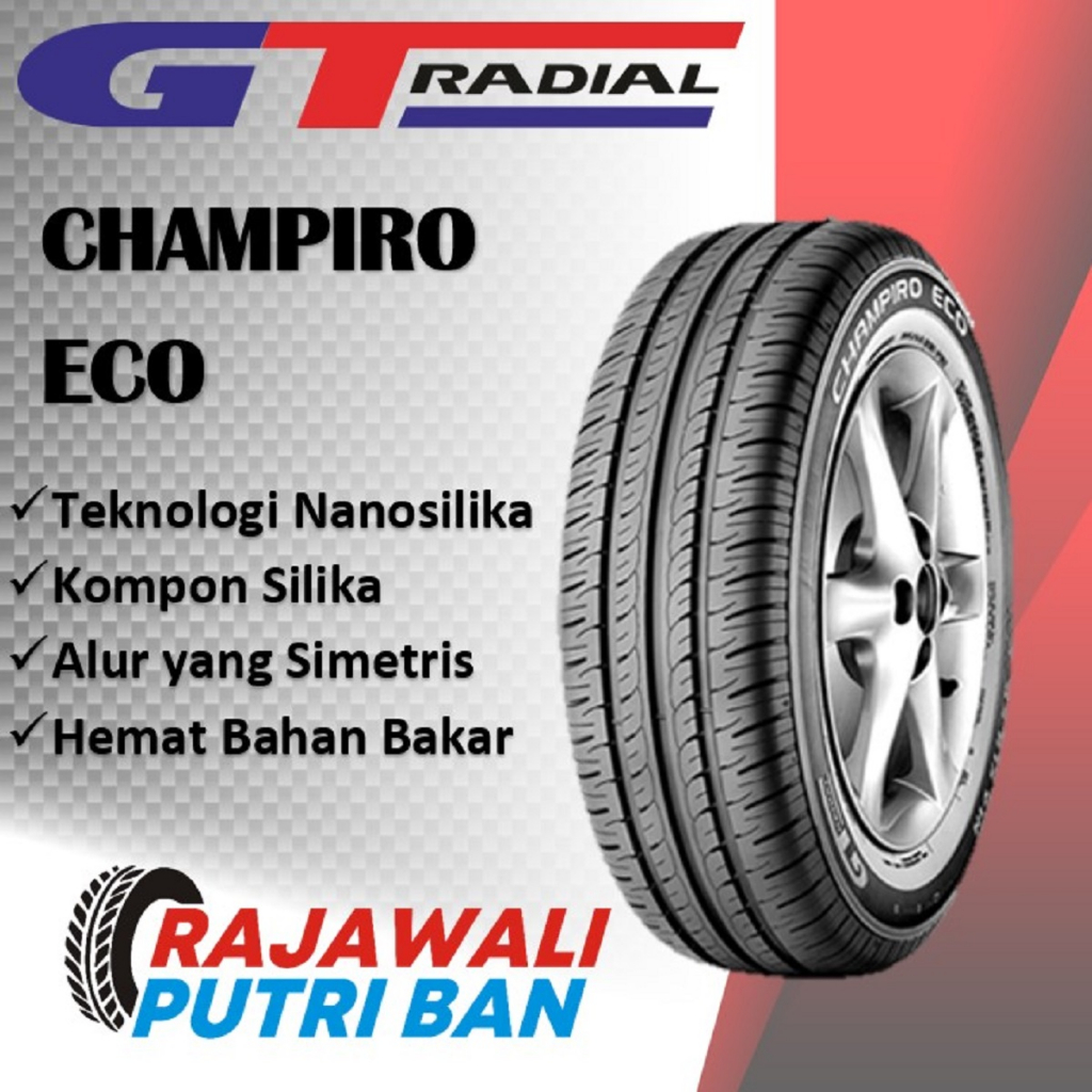 GT Radial Champiro Eco 155/80 R13 Ban Mobil Agya Ayla