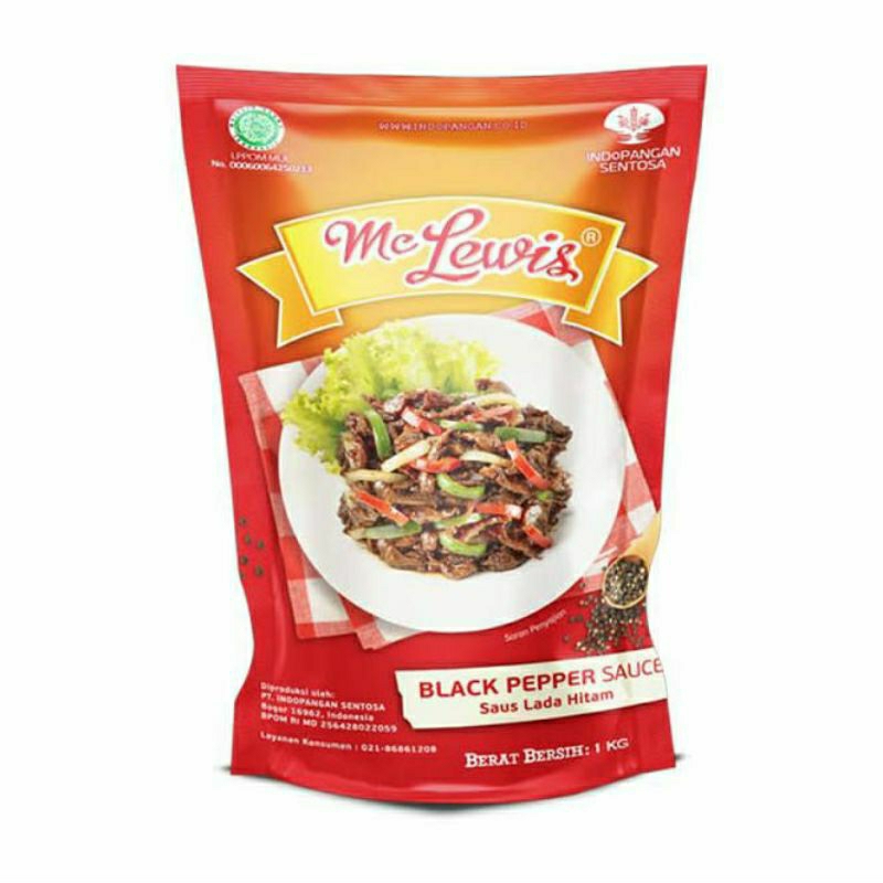 

MC Lewis Blackpepper Sauce 1kg