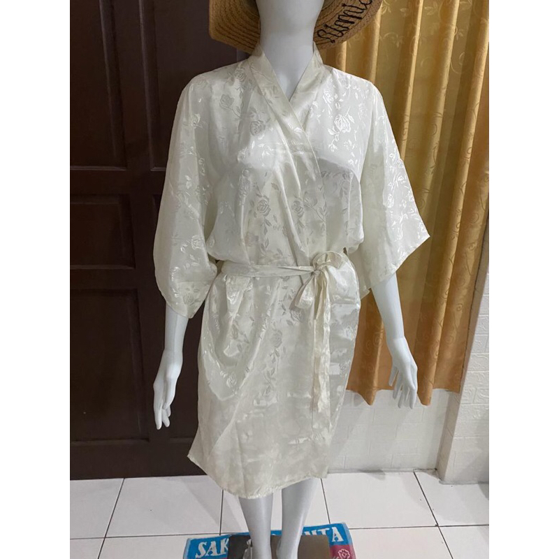 kimono baju tidur preloved