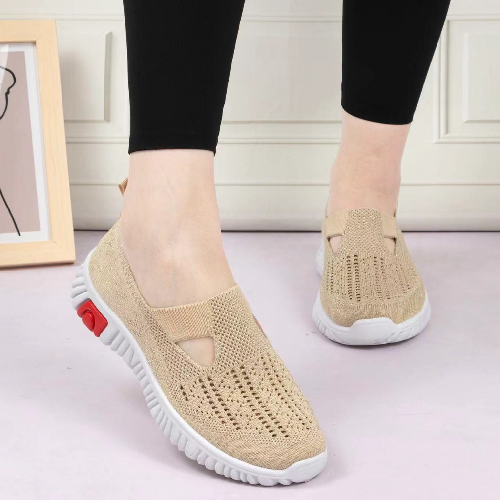 Permata  sepatu Slip On Wanita Import 1188  Premium Quality