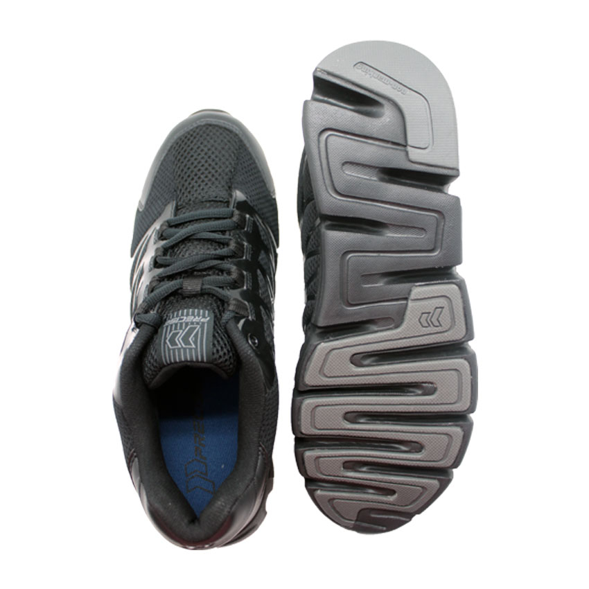 Precise Hydra JT Sepatu Sneakers Sekolah Kets Anak - Black