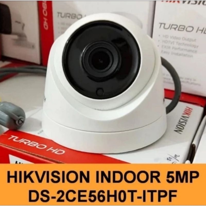 KAMERA CCTV 5MP INDOOR HIKVISION CAMERA DS-2CE56HOT-ITPF