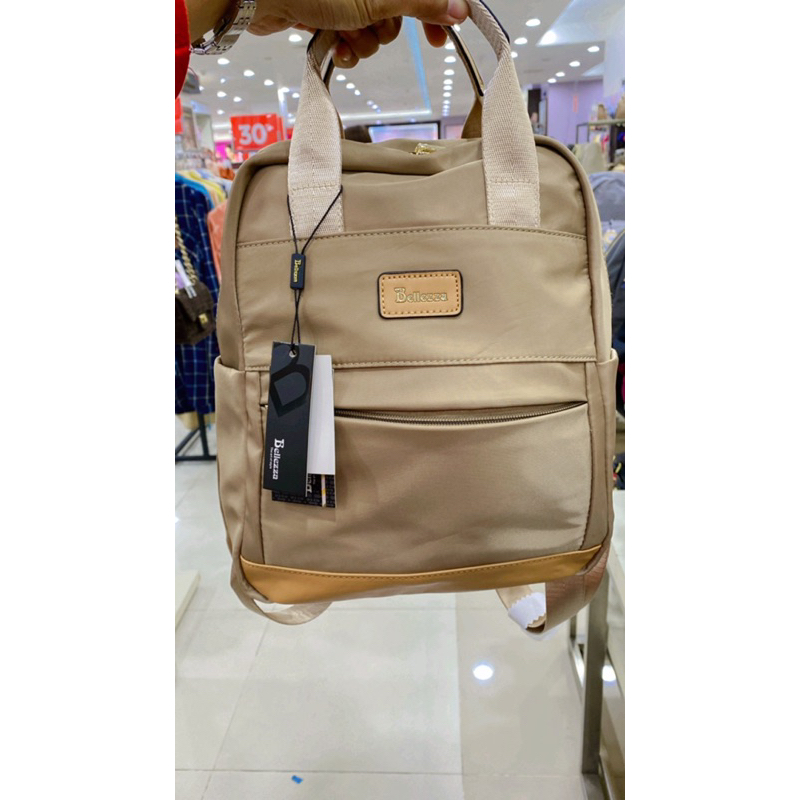 Bellezza big sale tas Ransel bahan parasit/nilon