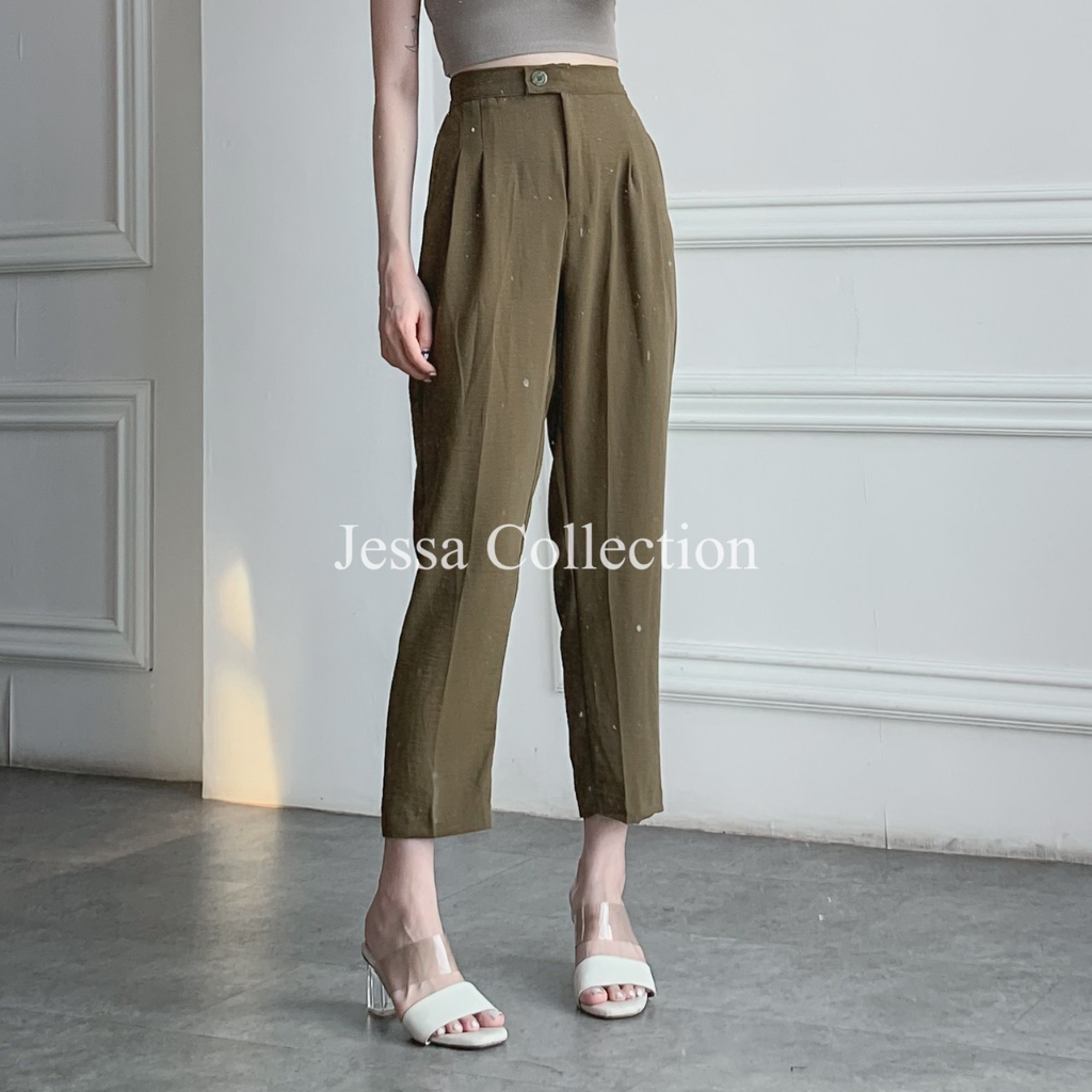 Premium Rythem Highwaist Pants TH 212 CEY AIRFLOW