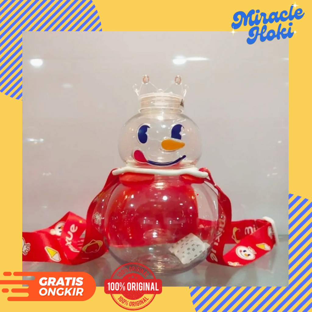 Tumbler MIXUE SNOW KING water bottle 700ml original mixue