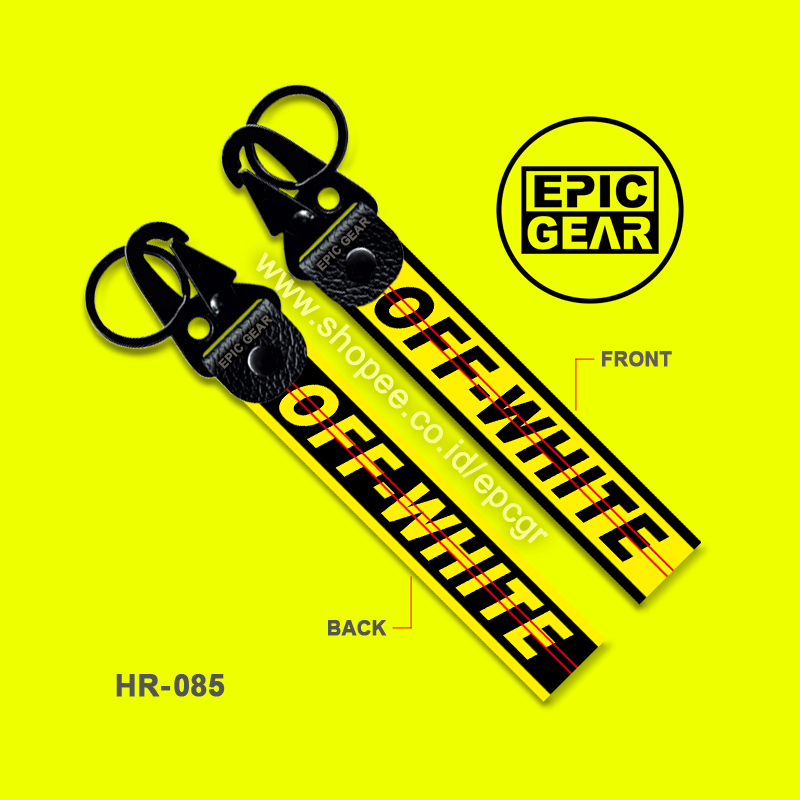 HIGH QUALITY GANTUNGAN KUNCI SEPEDA MOTOR MOBIL PREMIUM LOGO HYPEBEAST KEY CHAIN BIKE BAG TAS SLEMPA