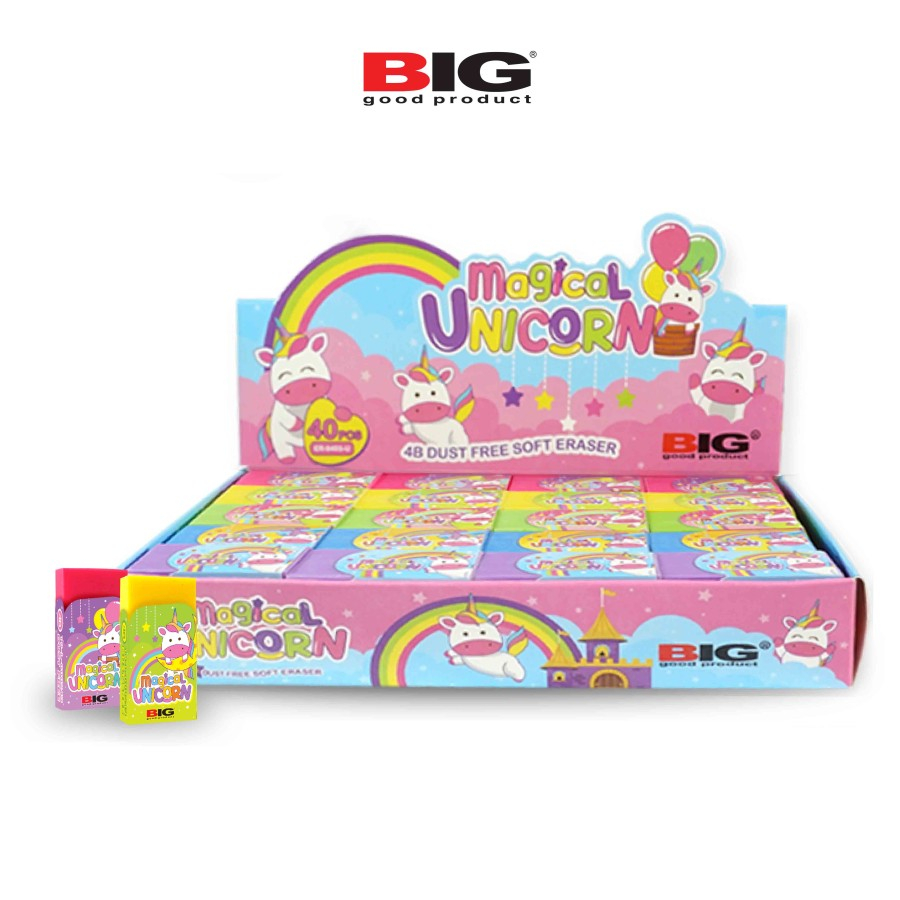 

Penghapus BIG Warna Warni Kecil Unicorn ER-9403 - Pack