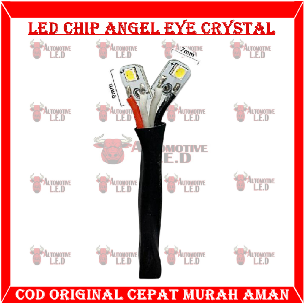 ORIGINAL LED CHIP RING KRISTAL BMW LED CHIP ANGEL EYE KRISTAL SHROUD BMW LED RING LAMPU LED CHIP SHROUD BMW