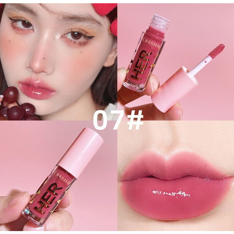 CINDYNAL Her Dragon Ranee Lip Gloss Moisturizing Lip Glow-07 GLOW