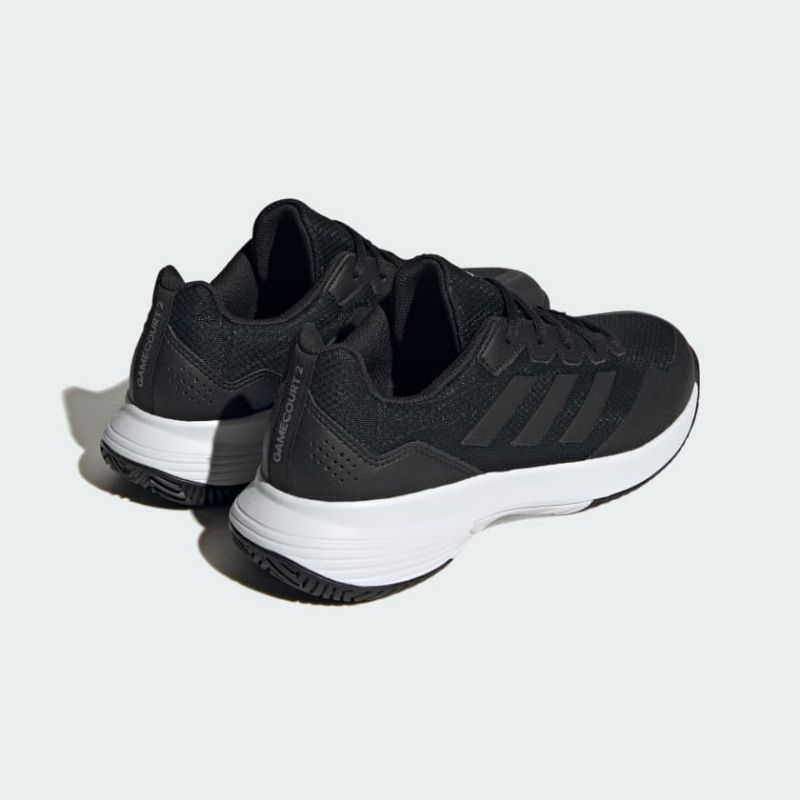 New [ Sepatu Tenis Lapangan Adidas Game Court 2 Men 2023 - Hitam ]
