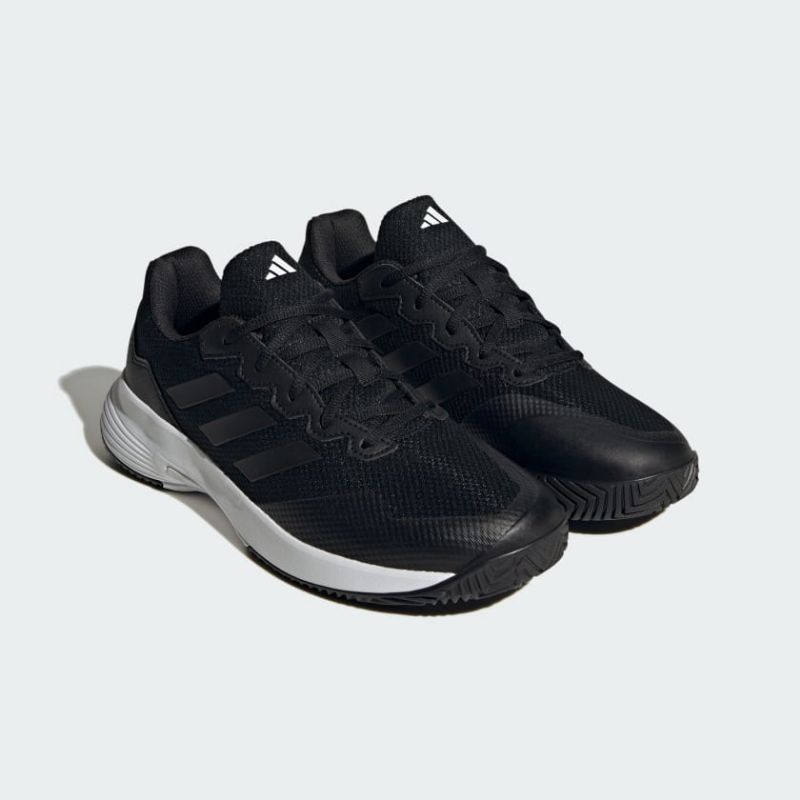 BestPromo [ Sepatu Tenis Lapangan Adidas Game Court 2 Men 2023 - Hitam ]