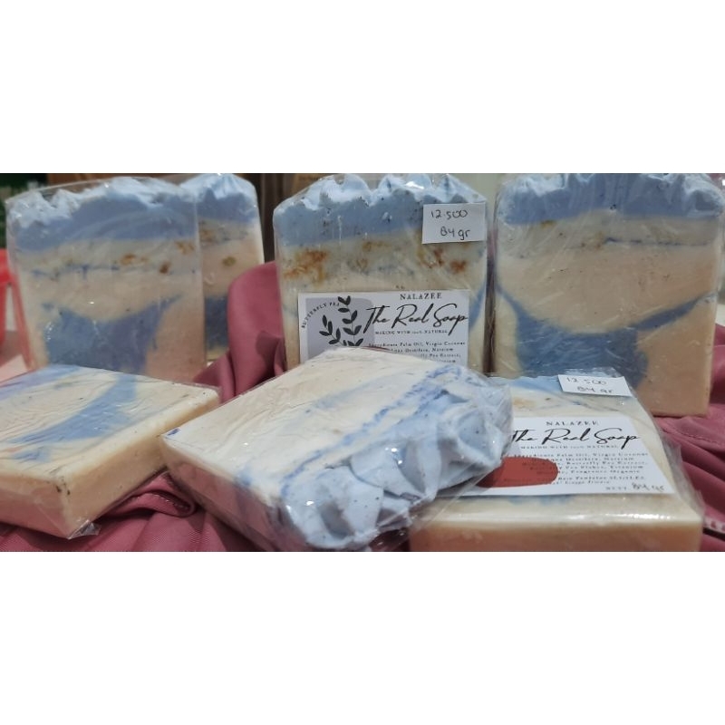 [NALAZEE.Mjk] Butterfly Pea Soap Bar Handmade