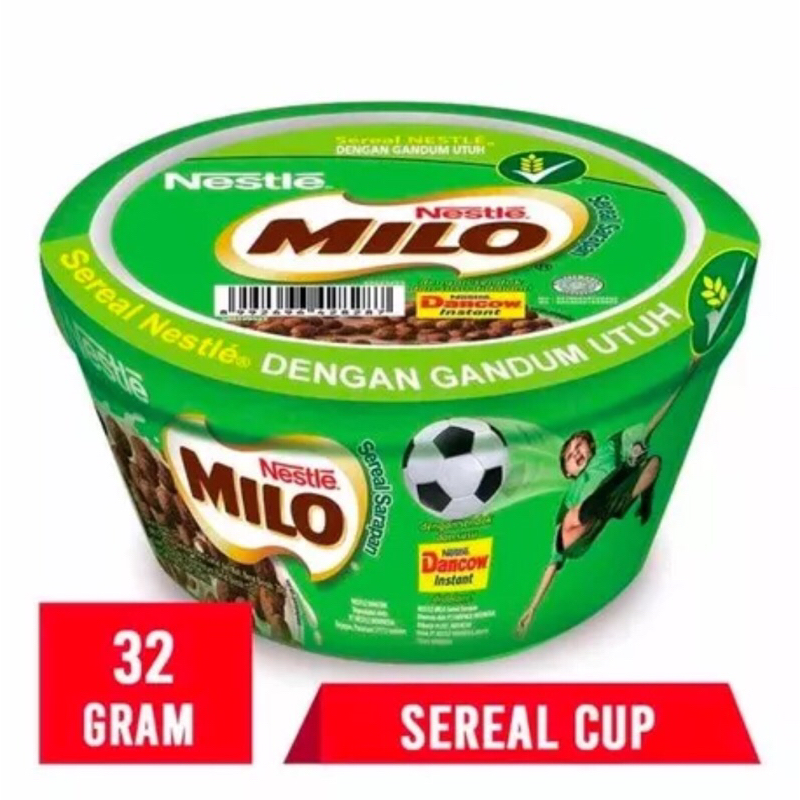

Milo Cereal Cup 32 Gram