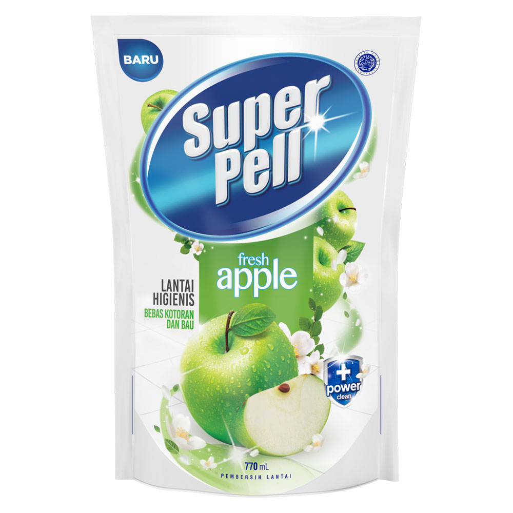 Super Pell Pembersih Lantai Fresh Apple 770Ml