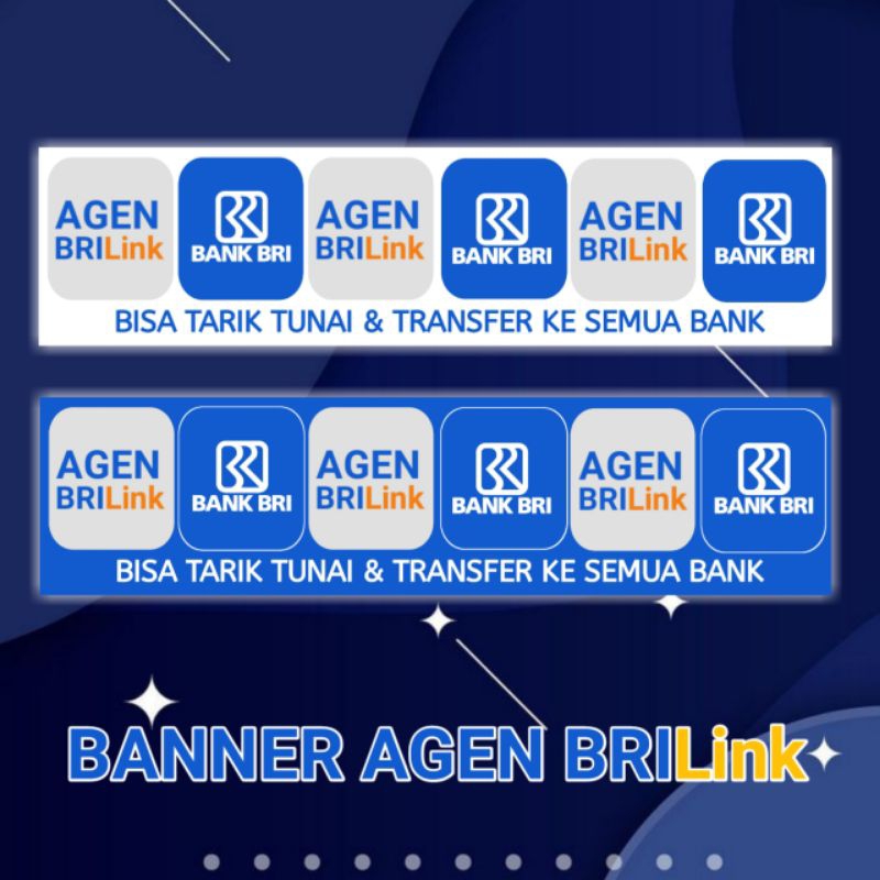 BANNER KONTER SPANDUK USAHA BRI LINK