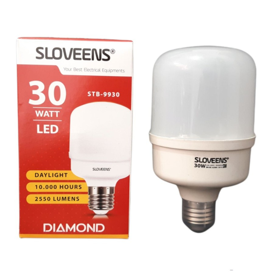 Sloveens Diamond Lampu LED Capsule 30 Watt - Cahaya Putih