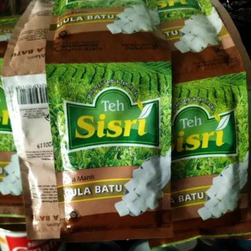 

Teh sisri gula batu 10sachet/renceng