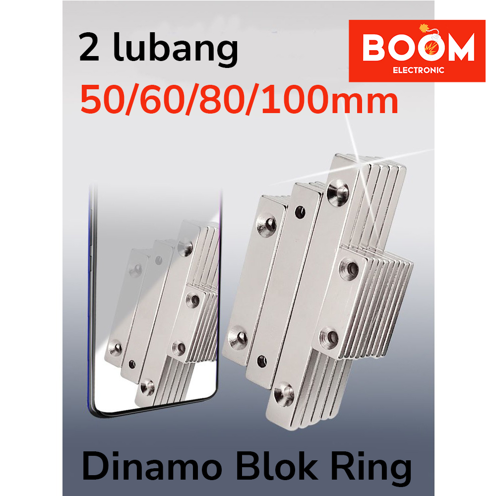 Magnet Neodymium Blok Ring panjang 50mm ,60mm, 80mm dan 100mm