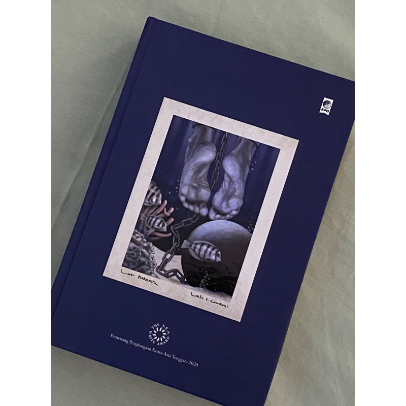 Novel Laut Bercerita (hard cover preloved)