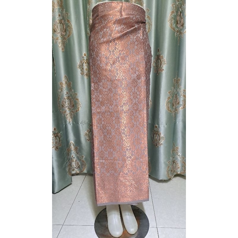ungu taro tembaga kain rok span bawahan setelan songket lilit kebaya tenun palembang modern aneka wa