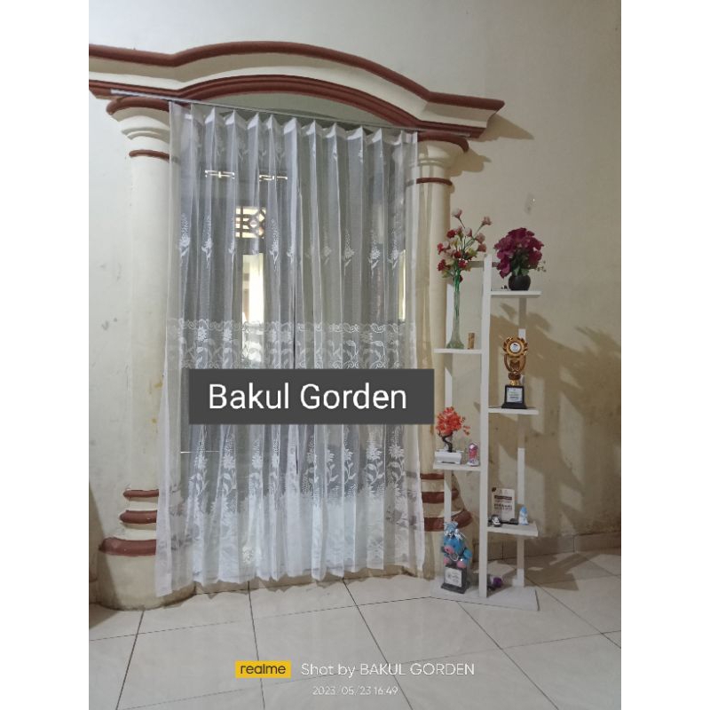 gorden vitrase jendela gorden Lapisan dobelan gorden Gorden murah