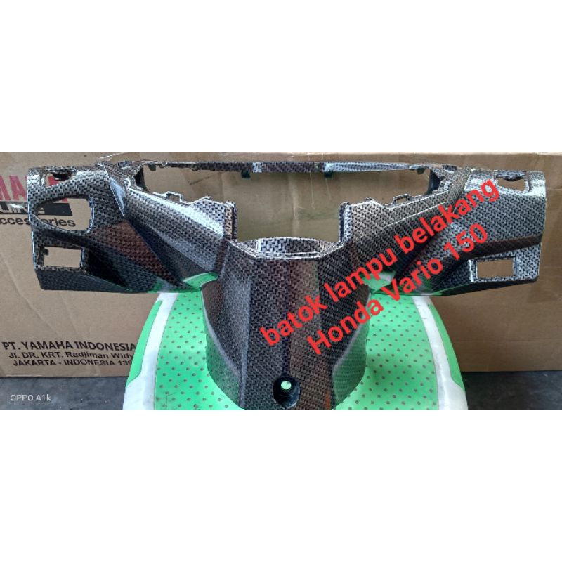 batok lampu belakang Honda Vario 125 150 led old 2015 - 2017 carbon