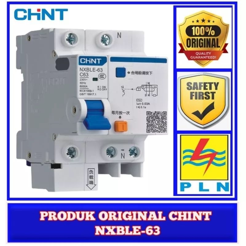 ELCB CHINT anti strum Rekomenasi PLN