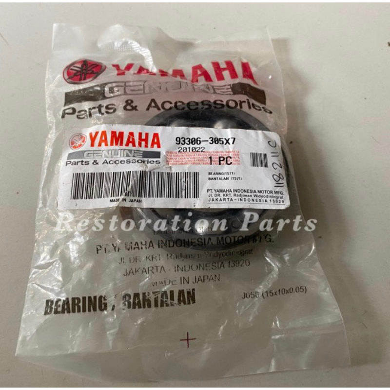 Bearing Donat Dudukan Kruk As Kiri 93306-305X7 WR 155