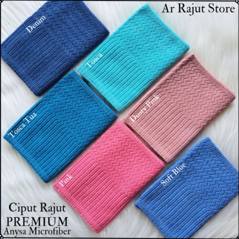 [PAKET HEMAT ISI 20 PCS] Ciput Rajut Premium Anisa Microfiber/Iner Hijab Anti Pusing