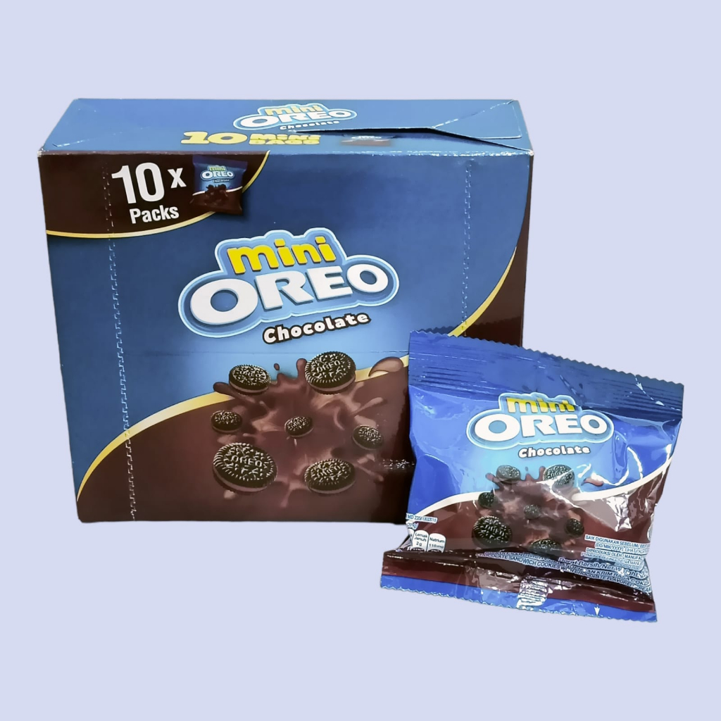 

Oreo Mini Chocolate Biskuit 20 gr [10 Pcs/box]