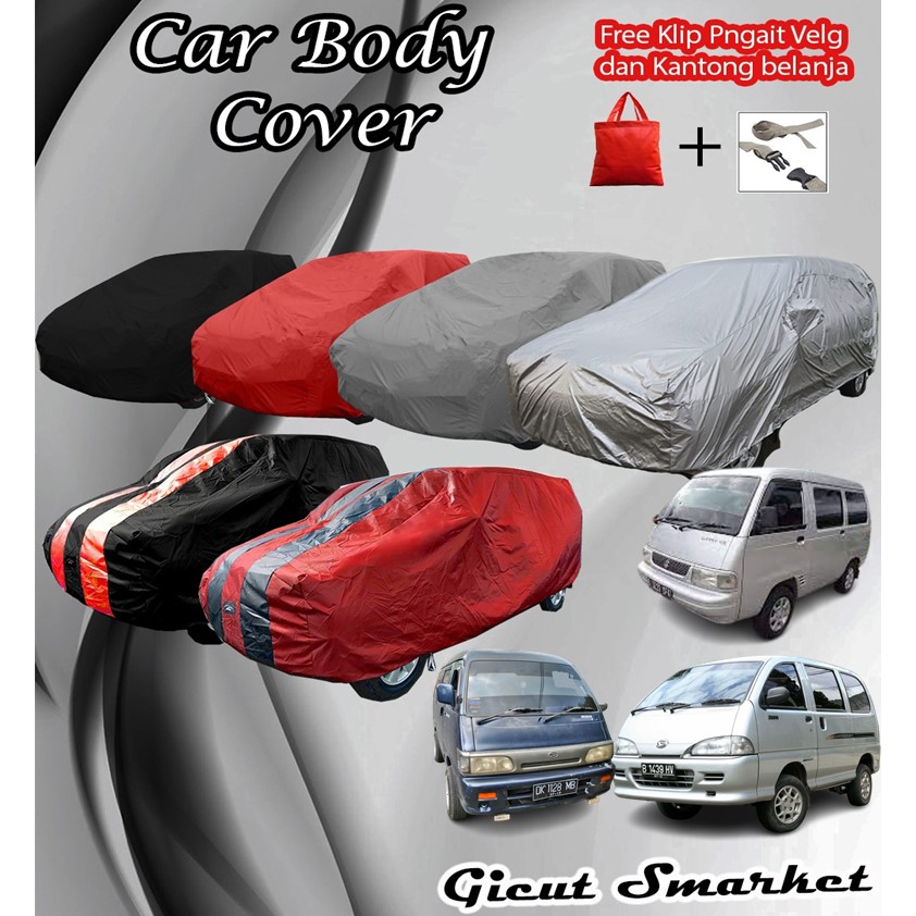 selimut car body cover mobil daihatsu zebra carry futura espass hijet free pengait ban