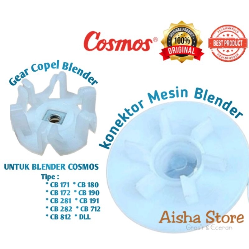KONEKTOR GEAR BLENDER COSMOS GIGI BLENDER COSMOS KONEKTOR MESIN BLENDER COSMOS