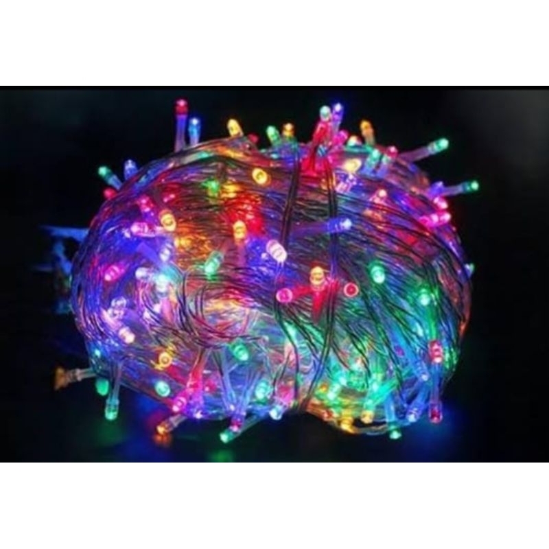 LAMPU NATAL 17 AGUSTUS AN TUMBLR WARNA WARNI + 40 led + ada sambungan + tombol pengaturan