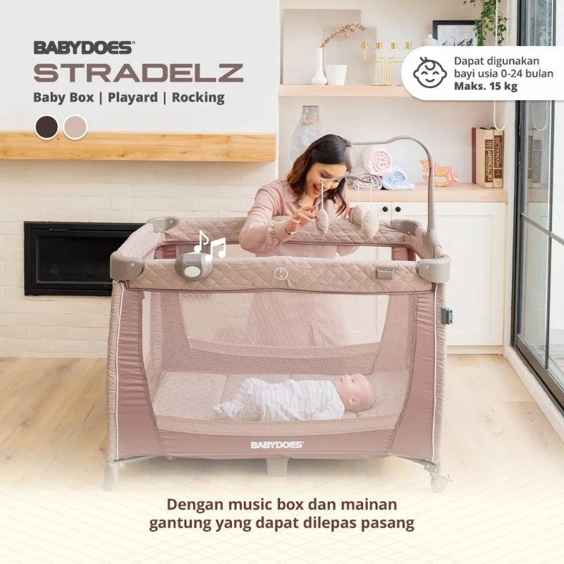 Tempat Tidur / Ranjang / Box Bayi Babydoes Box 18558 Stradelz