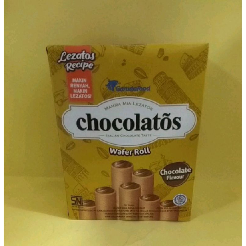 

CHOKOLATOS WAFER ROLL ISI 24PCS