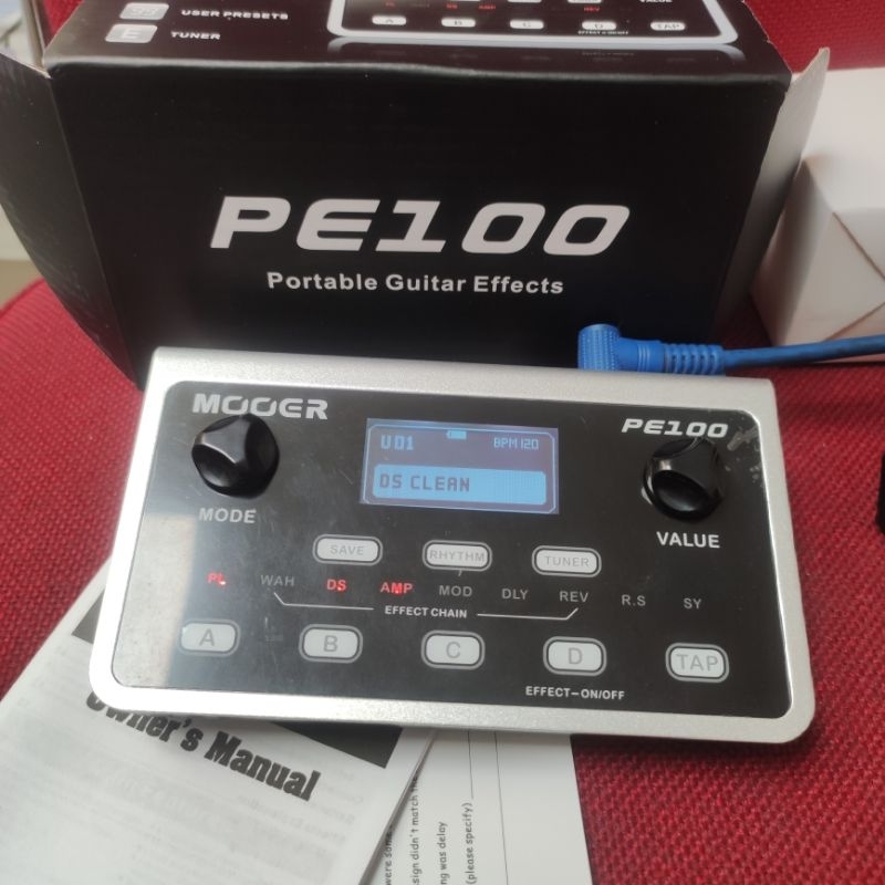 Portable Guitar Effects Mooer PE100 BNOB