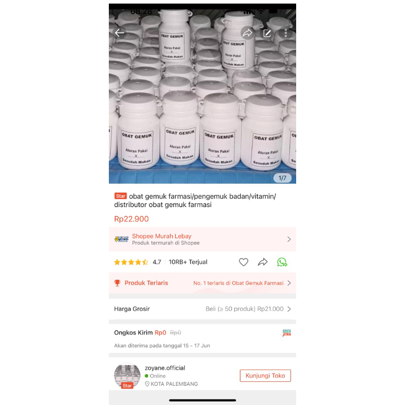 obat gemuk farmasi/pengemuk badan/vitamin/distributor obat gemuk farmasi