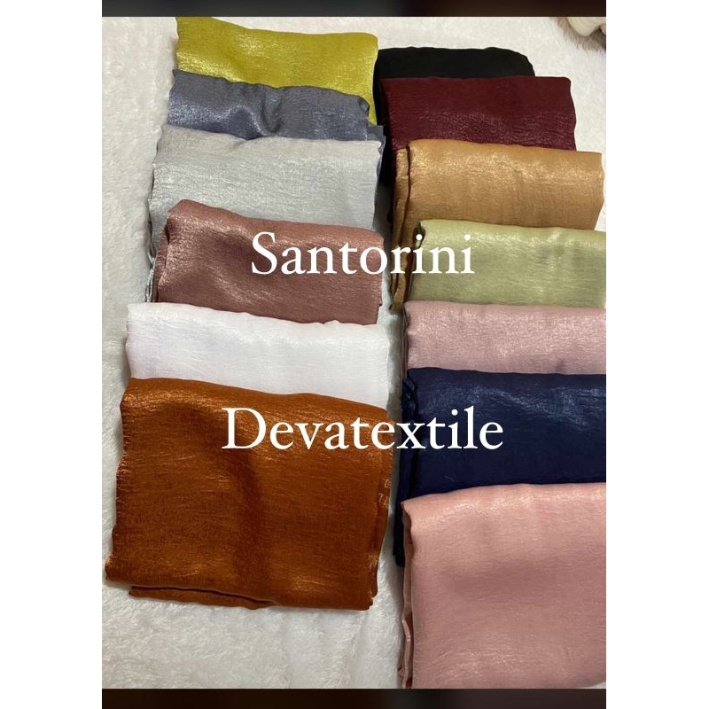 SANTORINI SILK / SANTORINI / SANTORINI LUXURY / KAIN SANTORI SILK / KAIN SILK / SANTORINI DEVATEXTIL