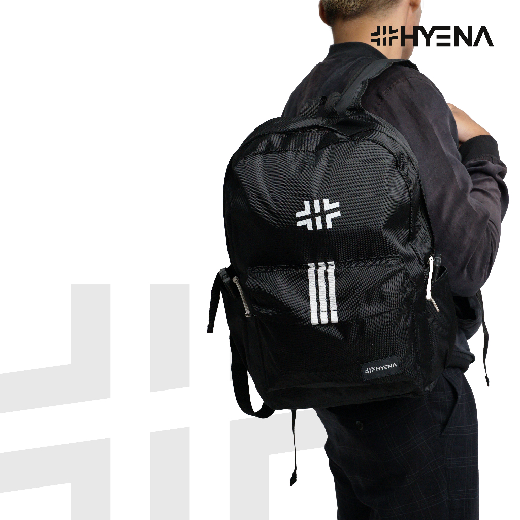 Hyena-Backpack Hyena Collyn Series Tas Punggung | Tas Ransel Unisex | Tas Laptop | Tas Sekolah | Tas Kuliah Pria Wanita (ZL33)