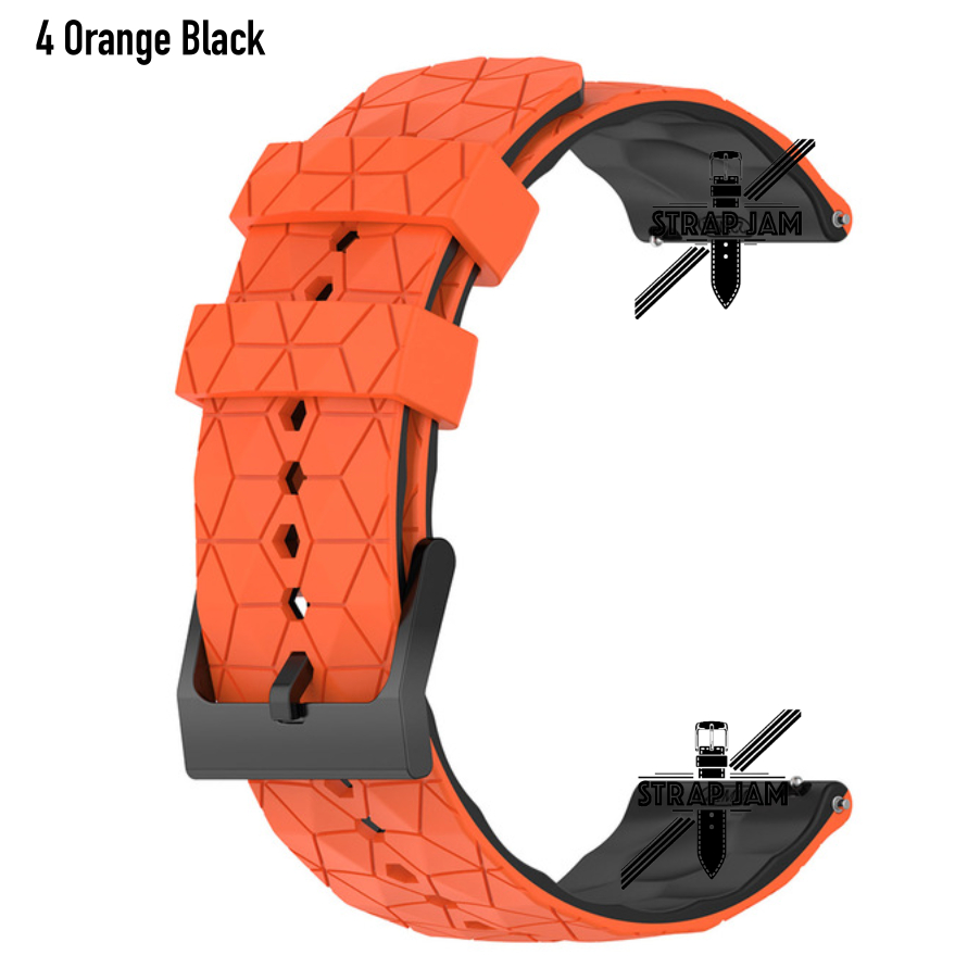 ZQT Strap 22mm Garmin Venu 2 45mm - Tali Jam Tangan Silikon Rubber Quick Release