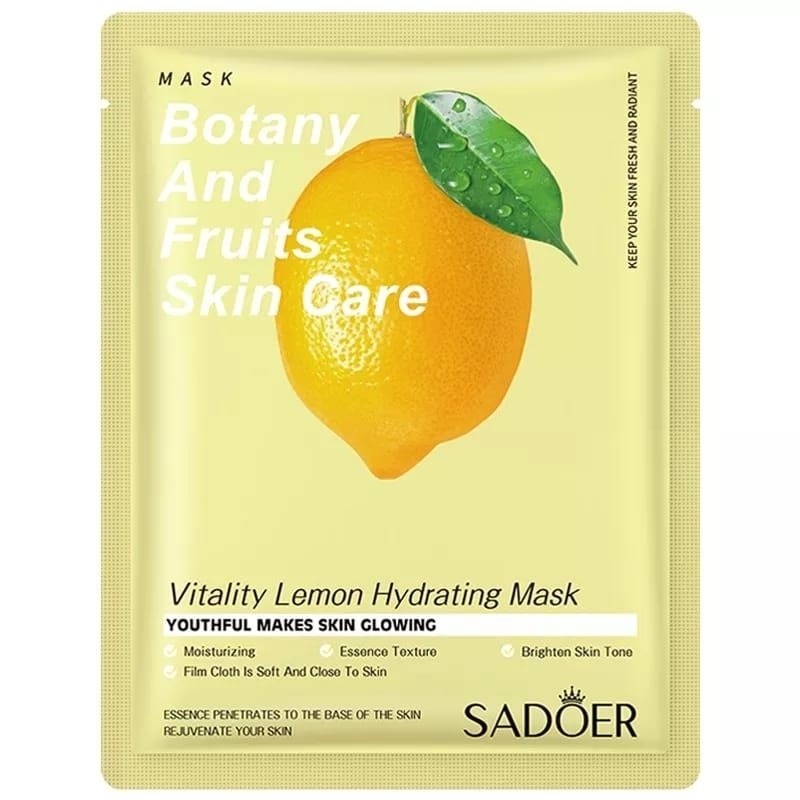 SADOER BOTANY AND FRUIT SKIN CARE SHEET MASK MASKER WAJAH