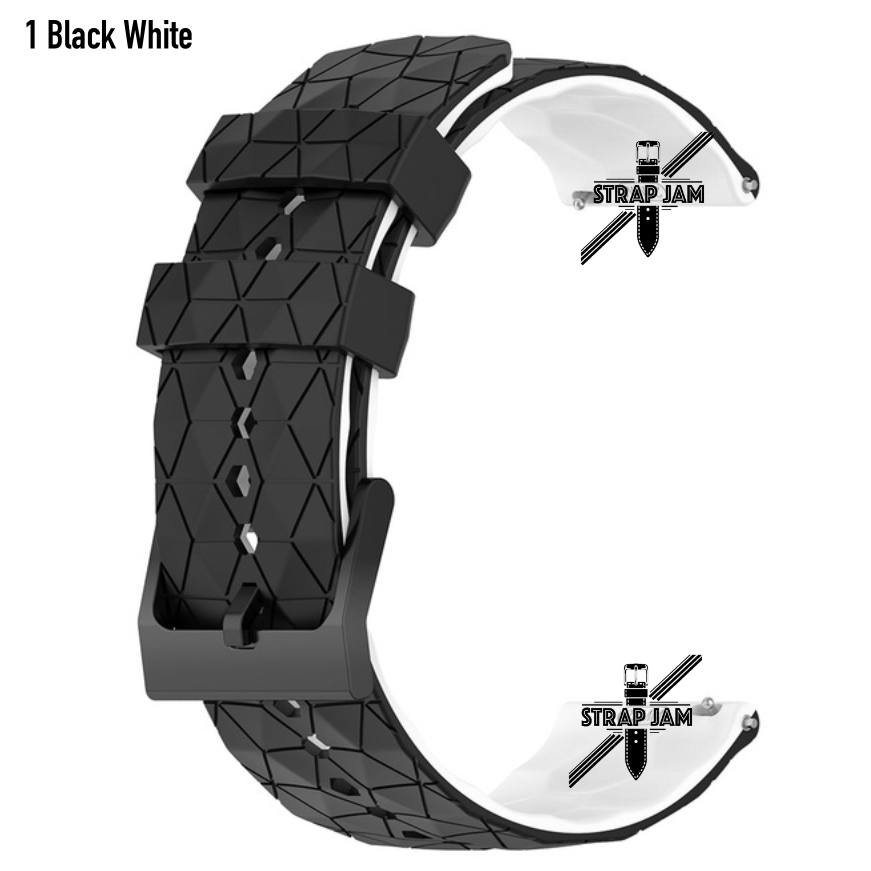 ZQT Strap 22mm Haylou Solar Plus RT3 - Tali Jam Tangan Silikon Rubber Quick Release