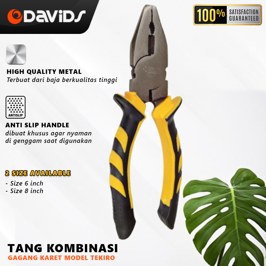 Tang Kombinasi Multifungsi Serbaguna Model Tekiro 8 Inch