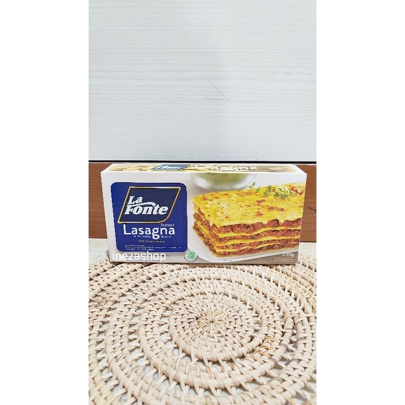 

Lasagna La Fonte 230 gr