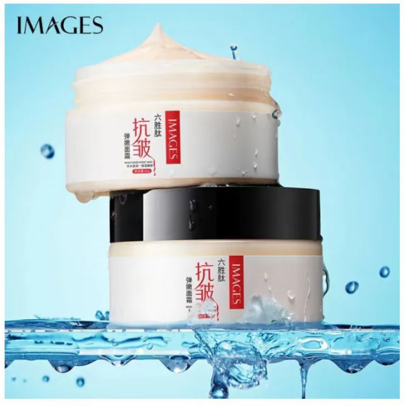 IMAGES New Moisturizer moist skin six peptide anti wrinkle cream berkualitas