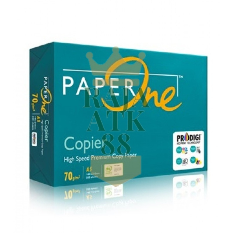 

Kertas HVS A5 75 Grm Paperone / Paper One Copy Paper