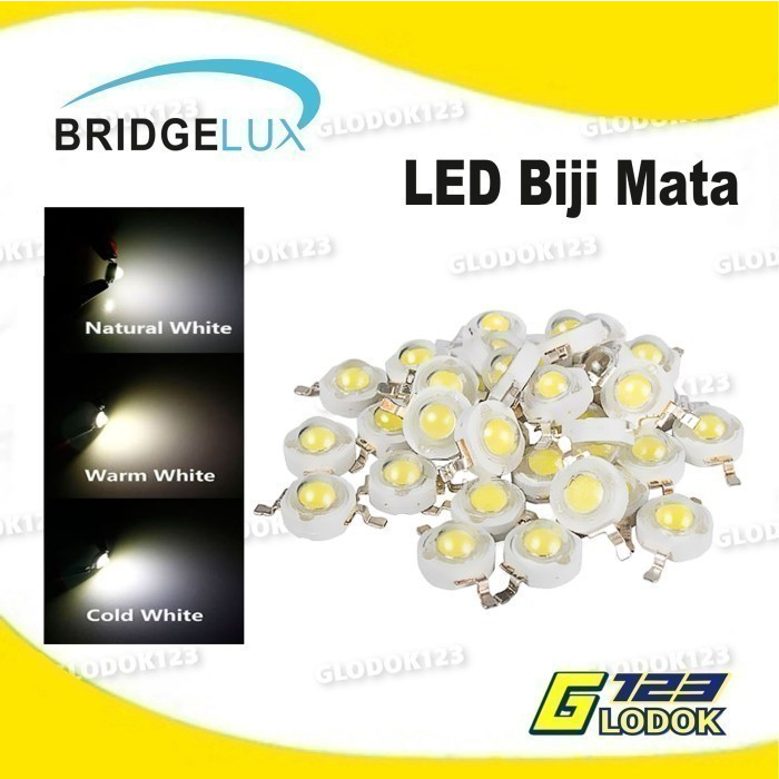 HPL High Power LED 1W 3W 1 3 Watt Yellow Warm Cool White Kuning Putih