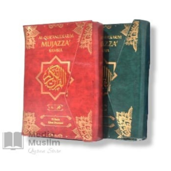 Al Qur'an Samsia Mujazza Kalep A4 BESAR