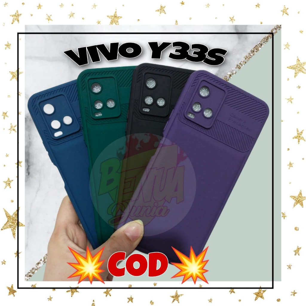 SOFTCASE VIVO Y21 Y21A Y21S Y22 2022 Y33S  || CASE PROTECTED NEW PELINDUNG KAMERA - BD