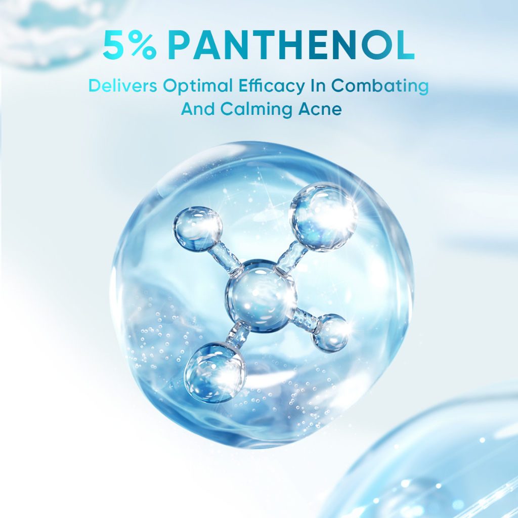 SKINTIFIC Panthenol Acne Calming Water Gel 45g Pelembab Wajah Cream jerawat Shooting Gel Moisturizer Skintific